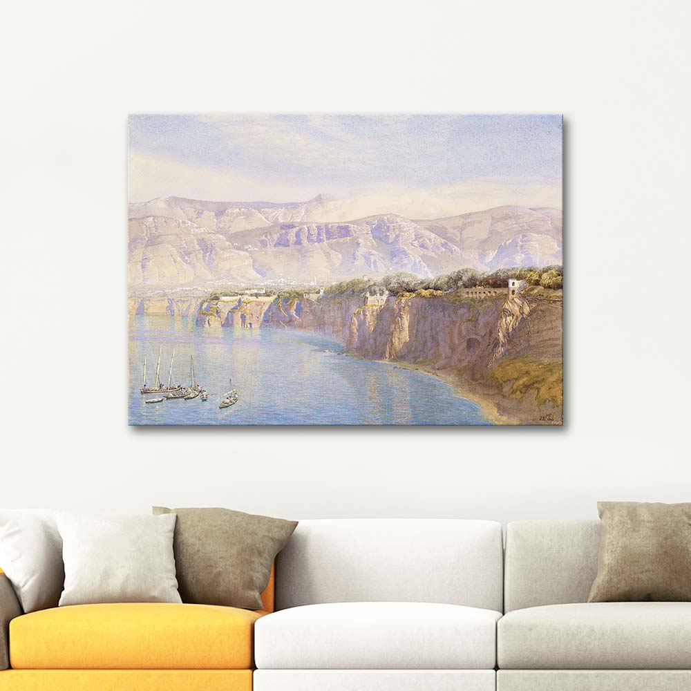 John Brett Near Sorrento Art Print