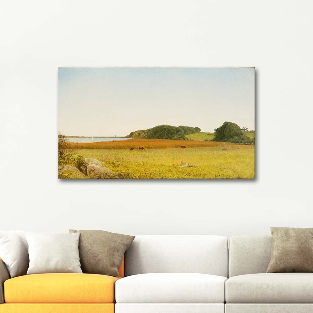 John Frederick Kensett Almy's Pond Newport Art Print