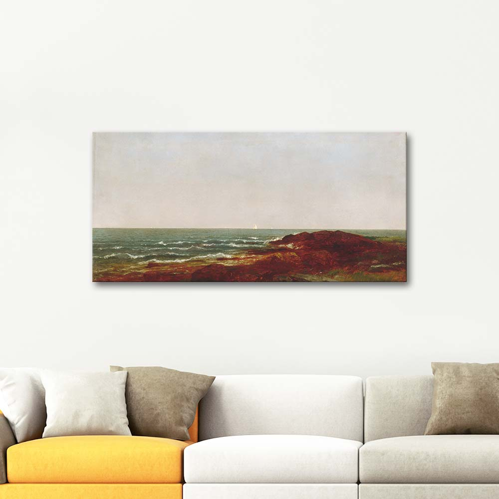 John Frederick Kensett The Sea Art Print
