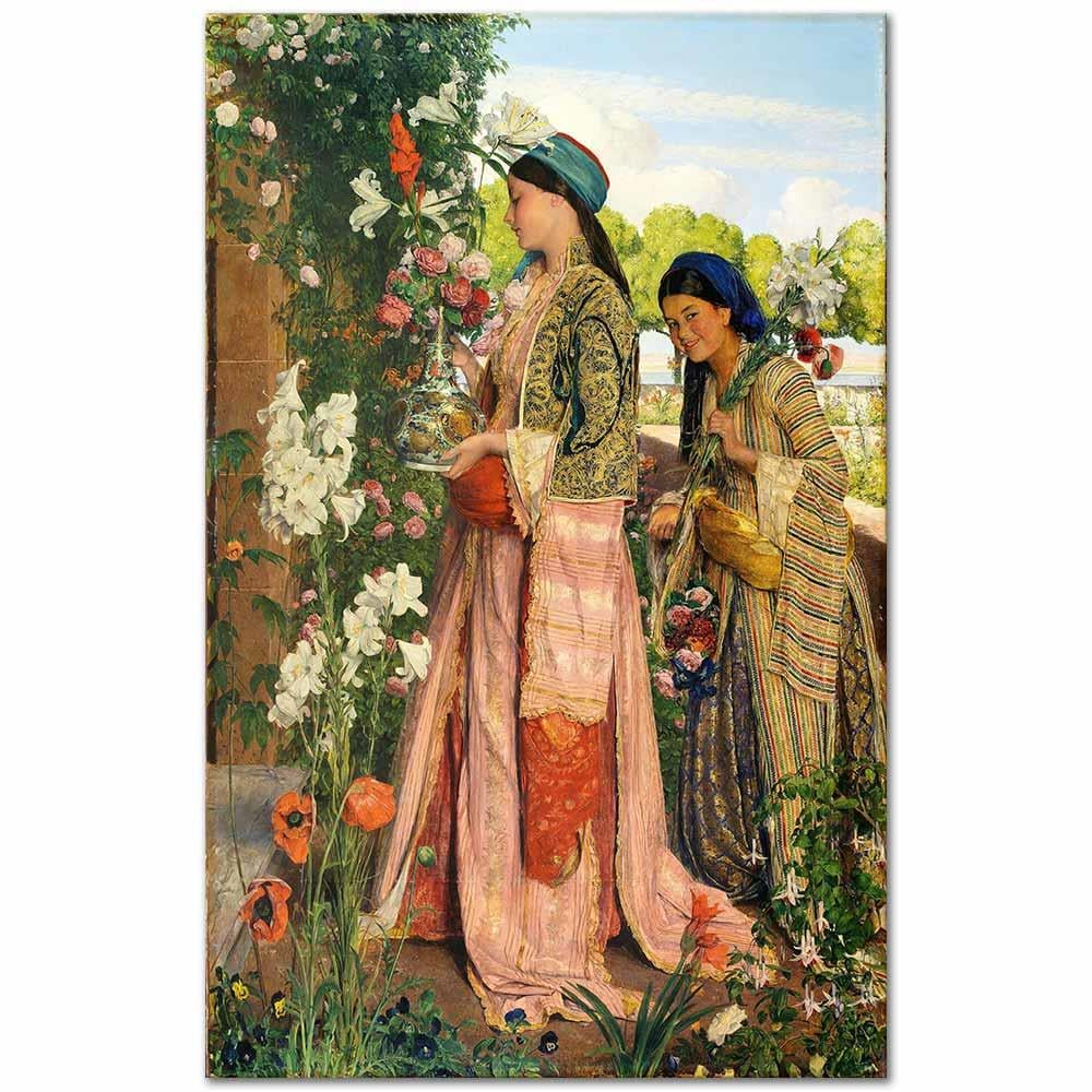 Lilium Auratum by John Frederick Lewis