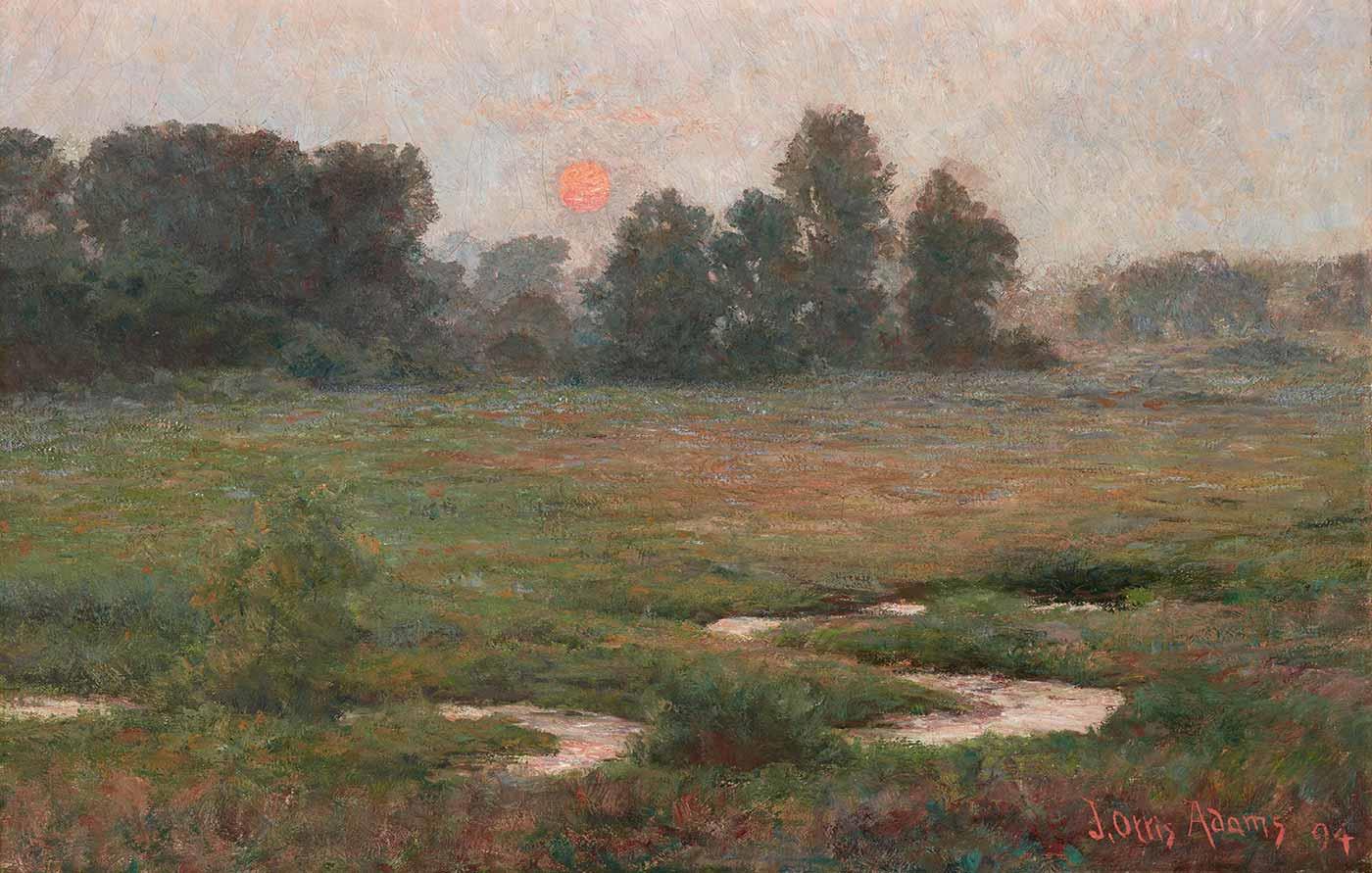 Sunset in August by John Ottis Adams