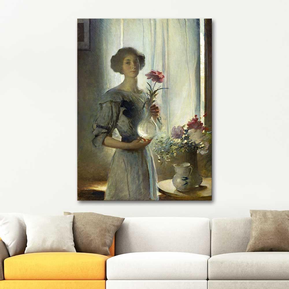 John White Alexander Haziran Kanvas Tablo