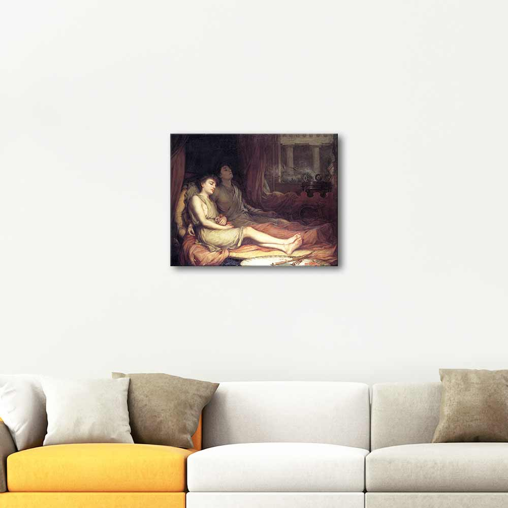 John William Waterhouse Sleep and His Half Brother Dead Art Print