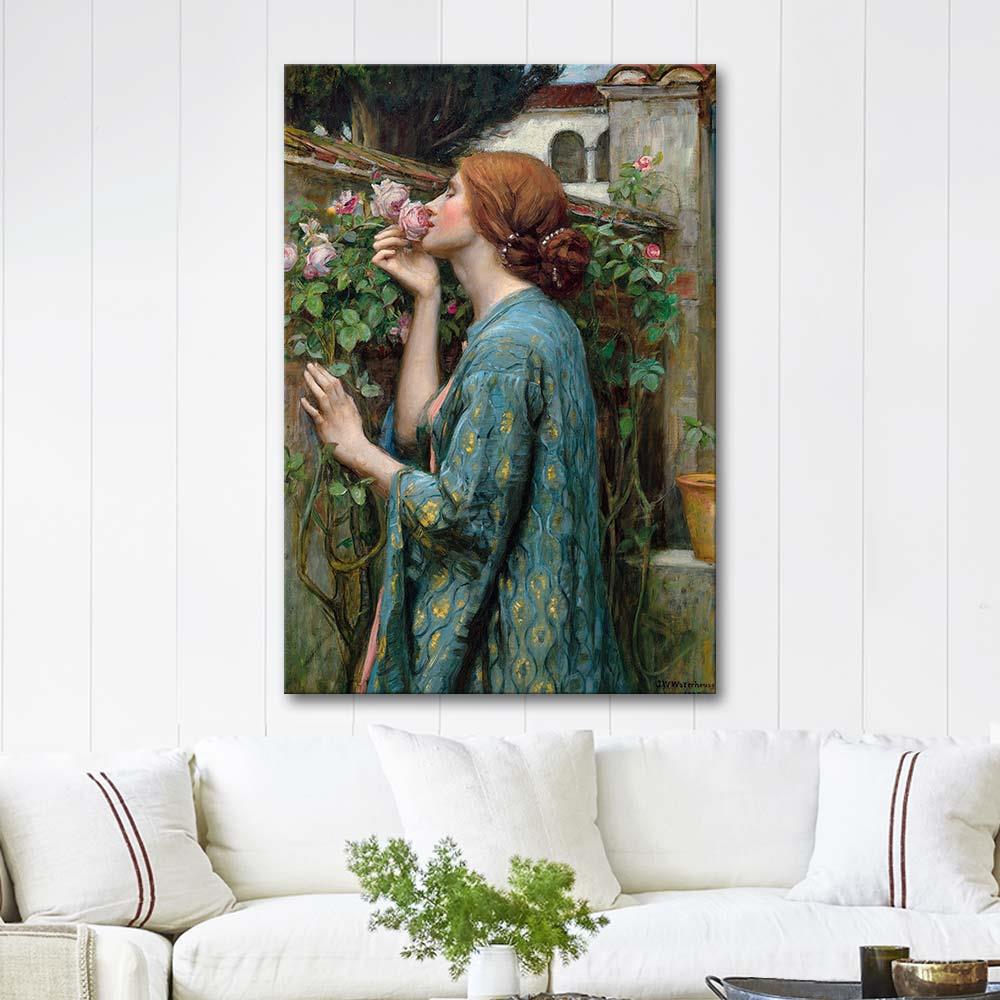 John William Waterhouse Soul of the Rose Art Print