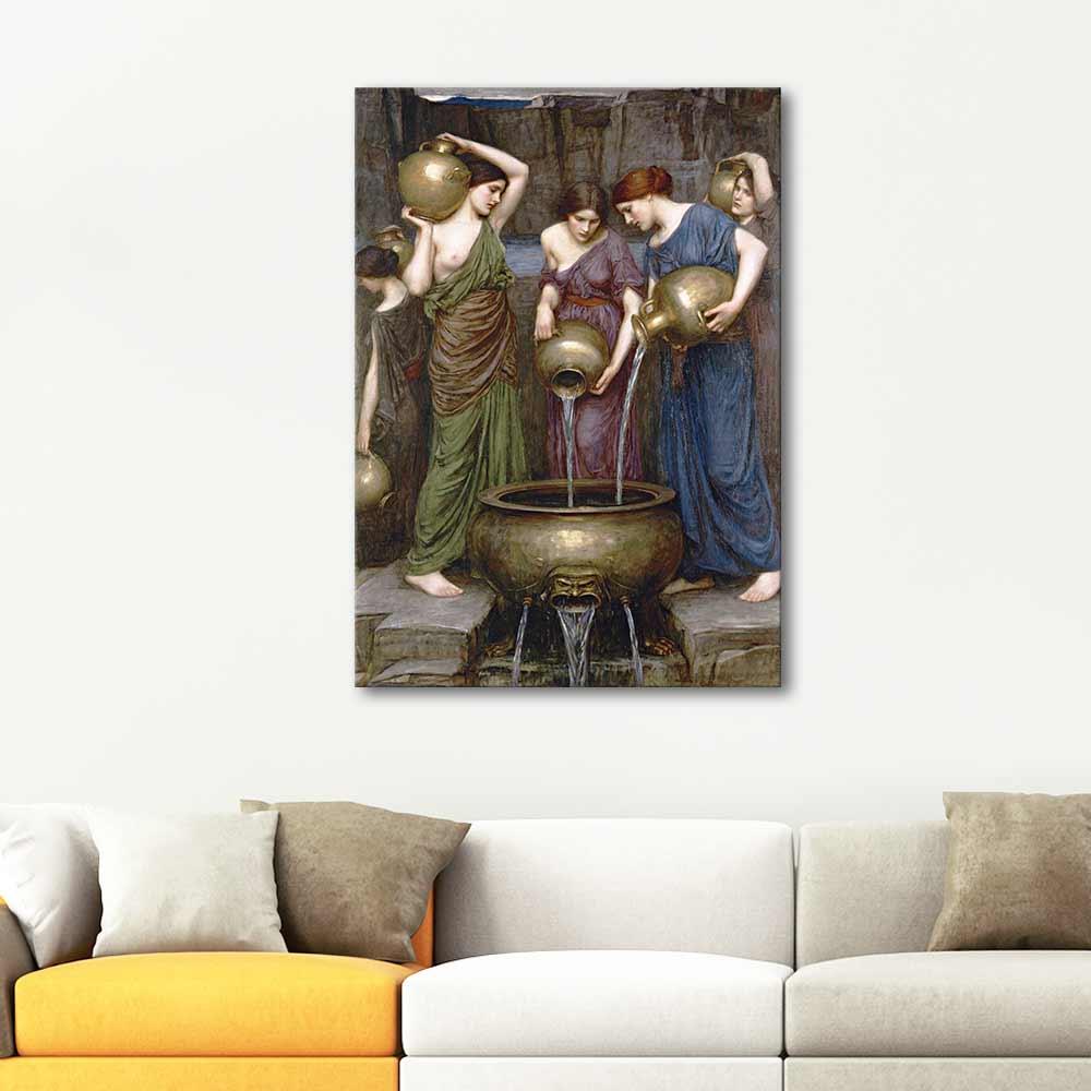 John William Waterhouse The Danaides Art Print