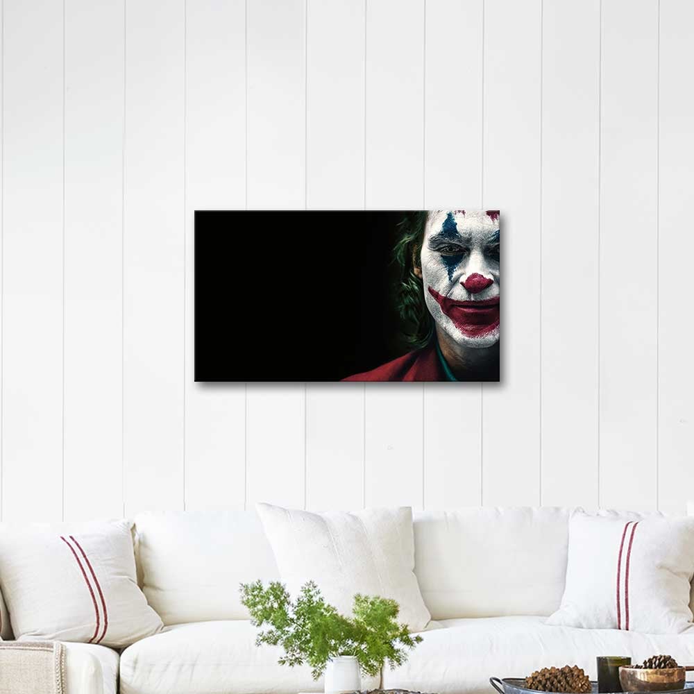 Joker Filminden Kanvas Tablo