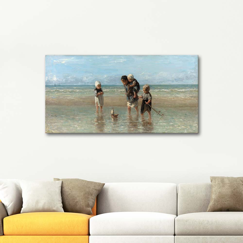 Jozef Israëls Children Of The Sea Art Print