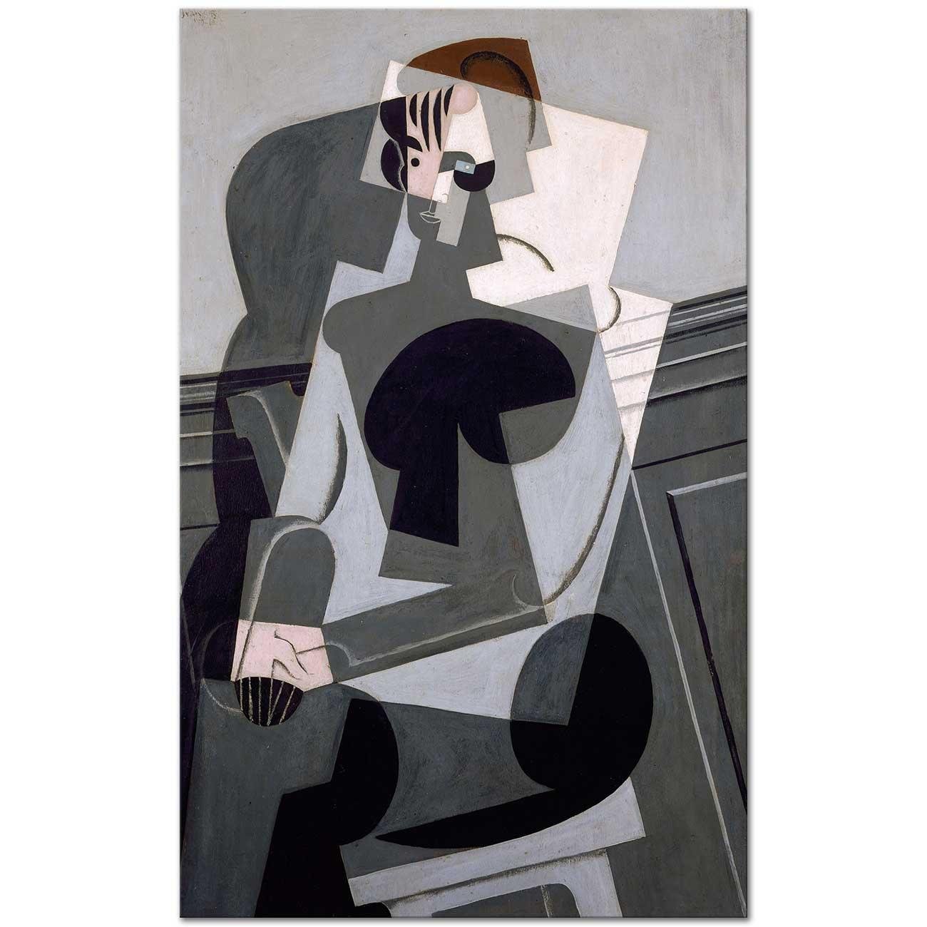 Juan Gris Josette Gris'in Portresi Kanvas Tablo