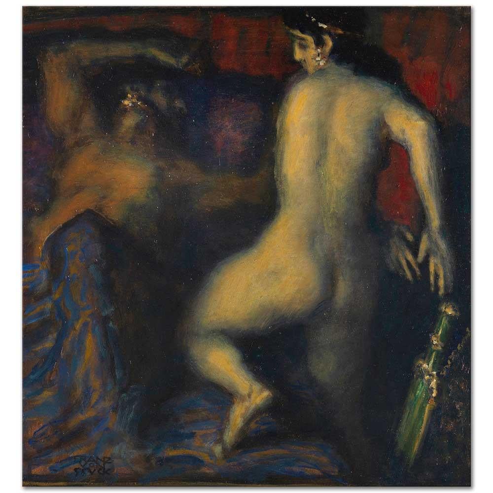 Franz von Stuck Judith ve Holofernes Kanvas Tablo