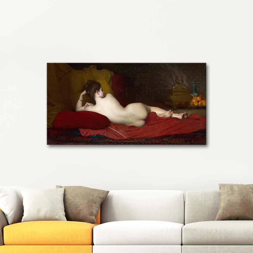 Jules Joseph Lefebvre Odalisque Art Print