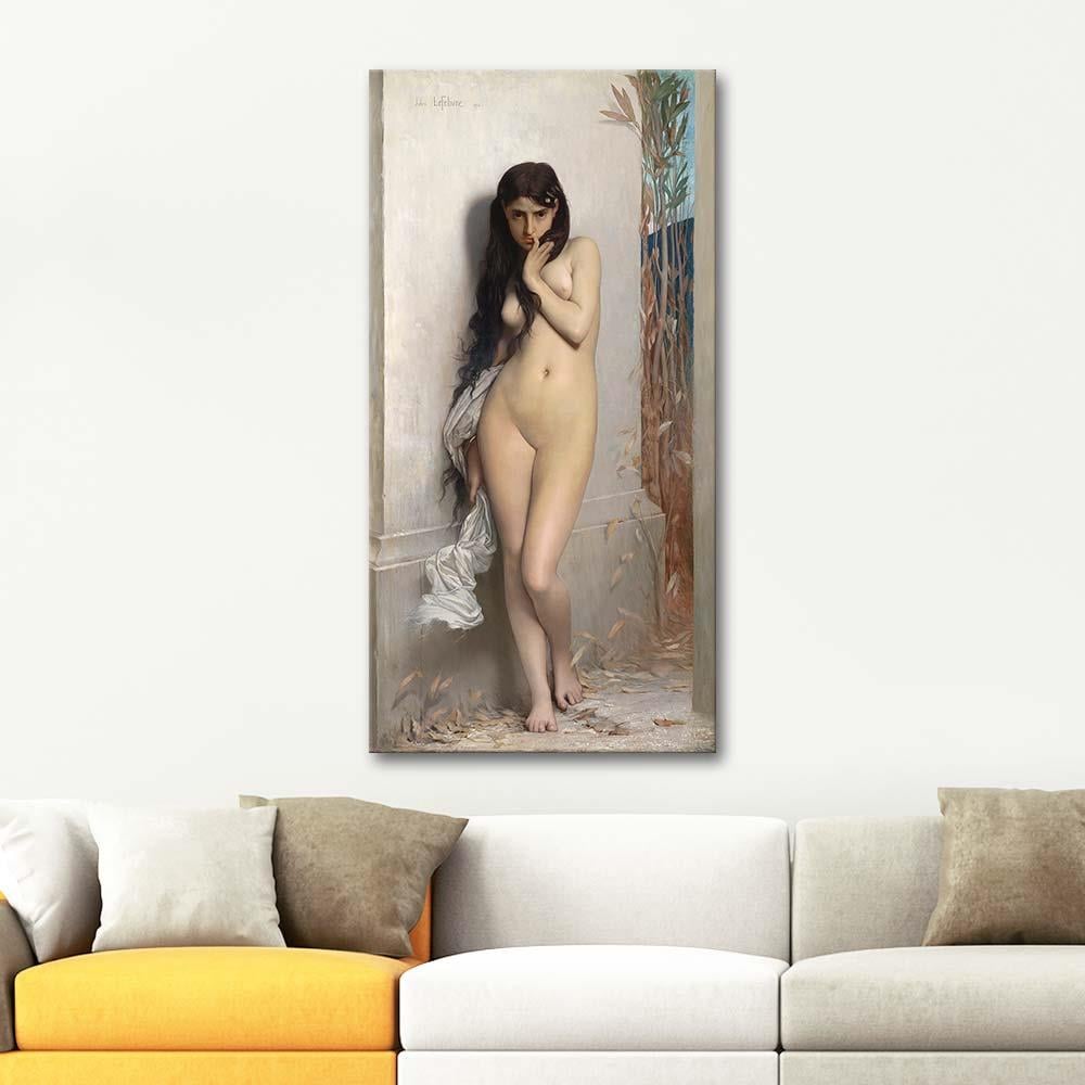 Jules Joseph Lefebvre The Grasshopper Art Print