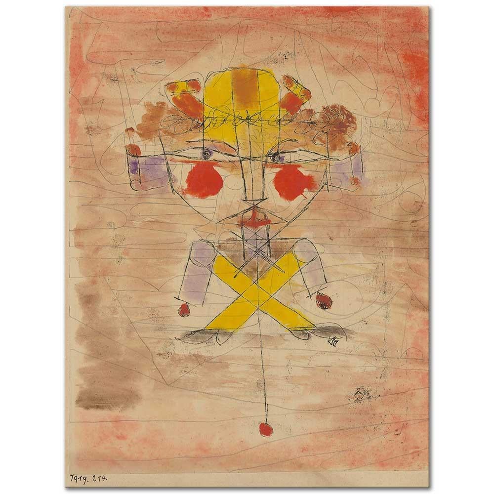 Georges Valmier Zıplayan Jack Kanvas Tablo