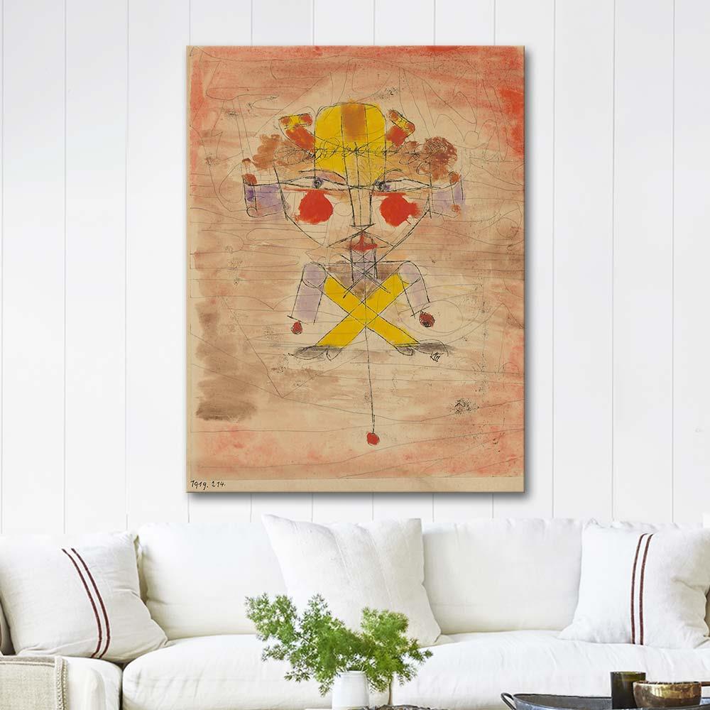 Georges Valmier Zıplayan Jack Kanvas Tablo