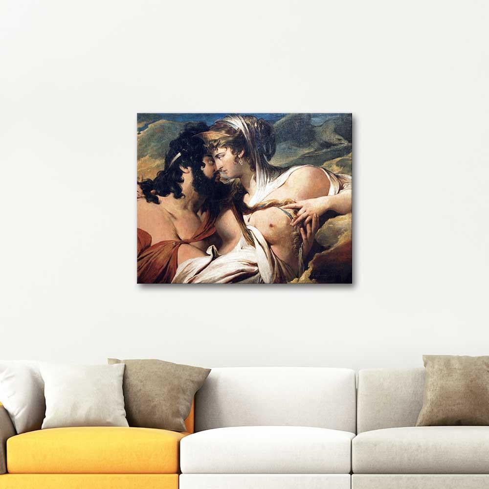 Jupiter and Juno on Mount Ida by James Barry as Art Print