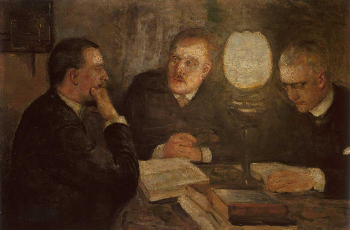Jurisprudence by Edvard Munch as Art Print