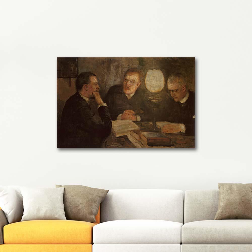 Jurisprudence by Edvard Munch as Art Print