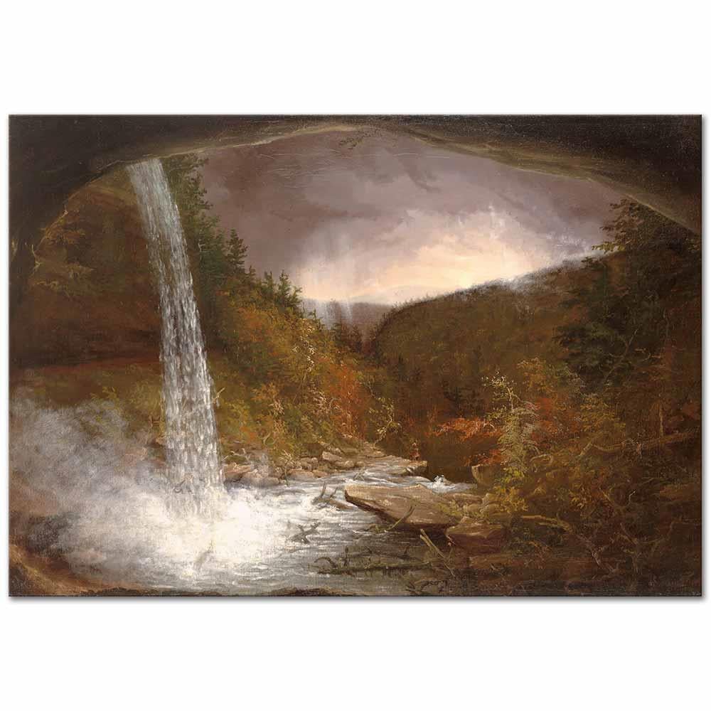 Thomas Cole Kaaterskill Şelalesi Kanvas Tablo