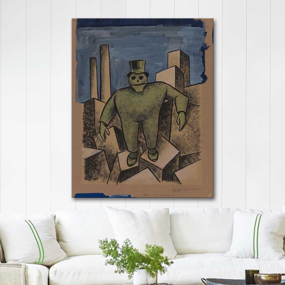 Kapitalismus by Karl Wiener as Art Print