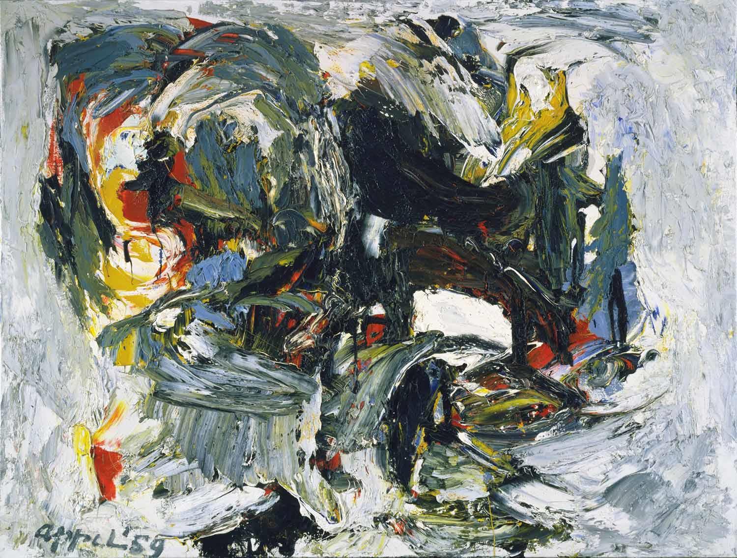 Karel Appel Tragic Space Art Print