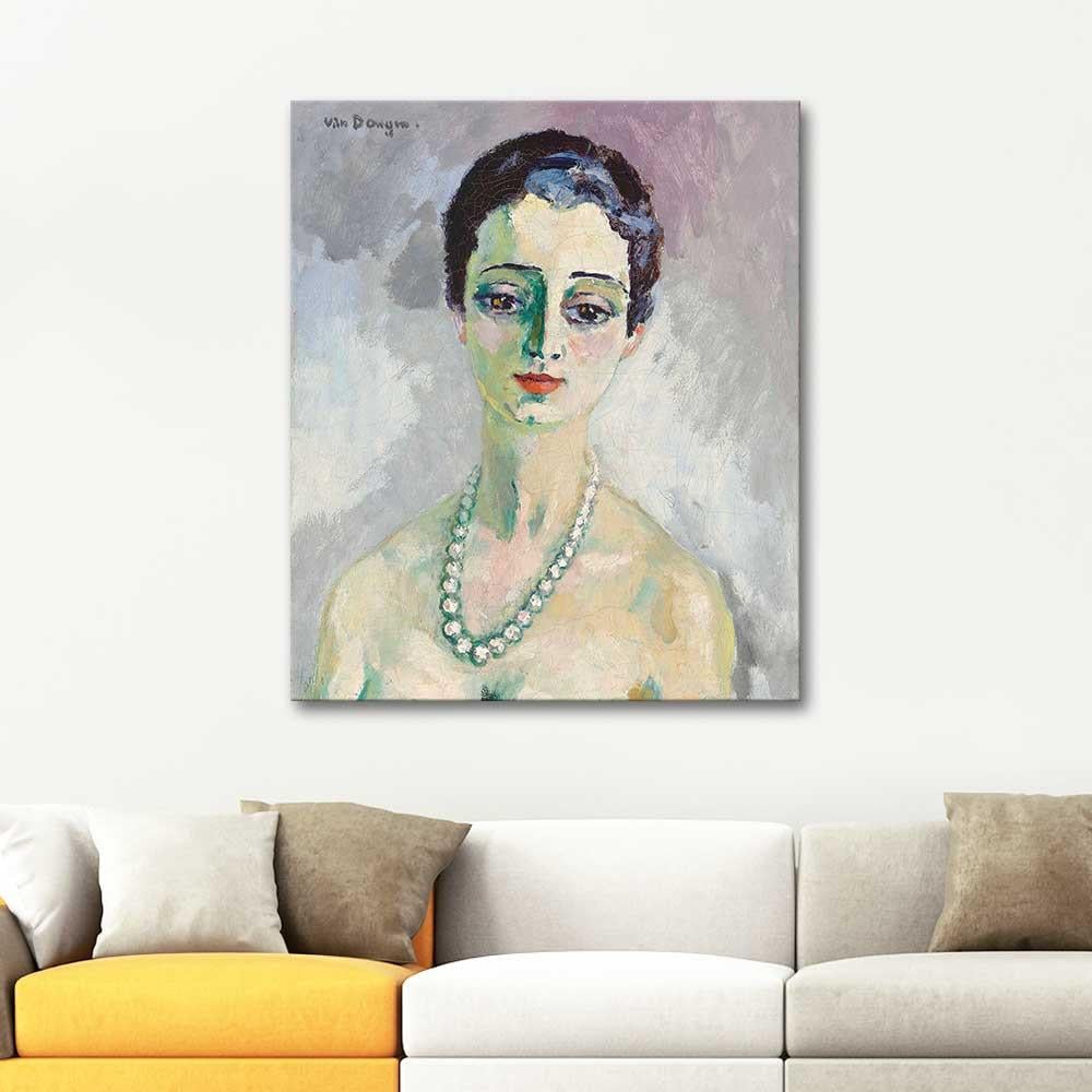 Kees van Dongen Luisa Kanvas Tablo