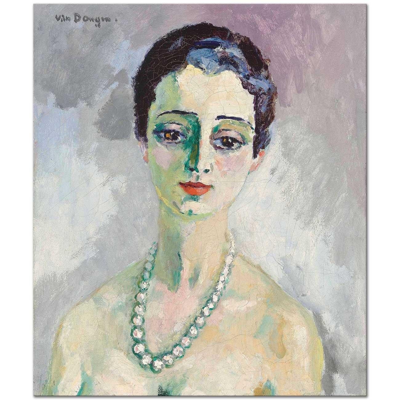 Kees van Dongen Luisa Kanvas Tablo