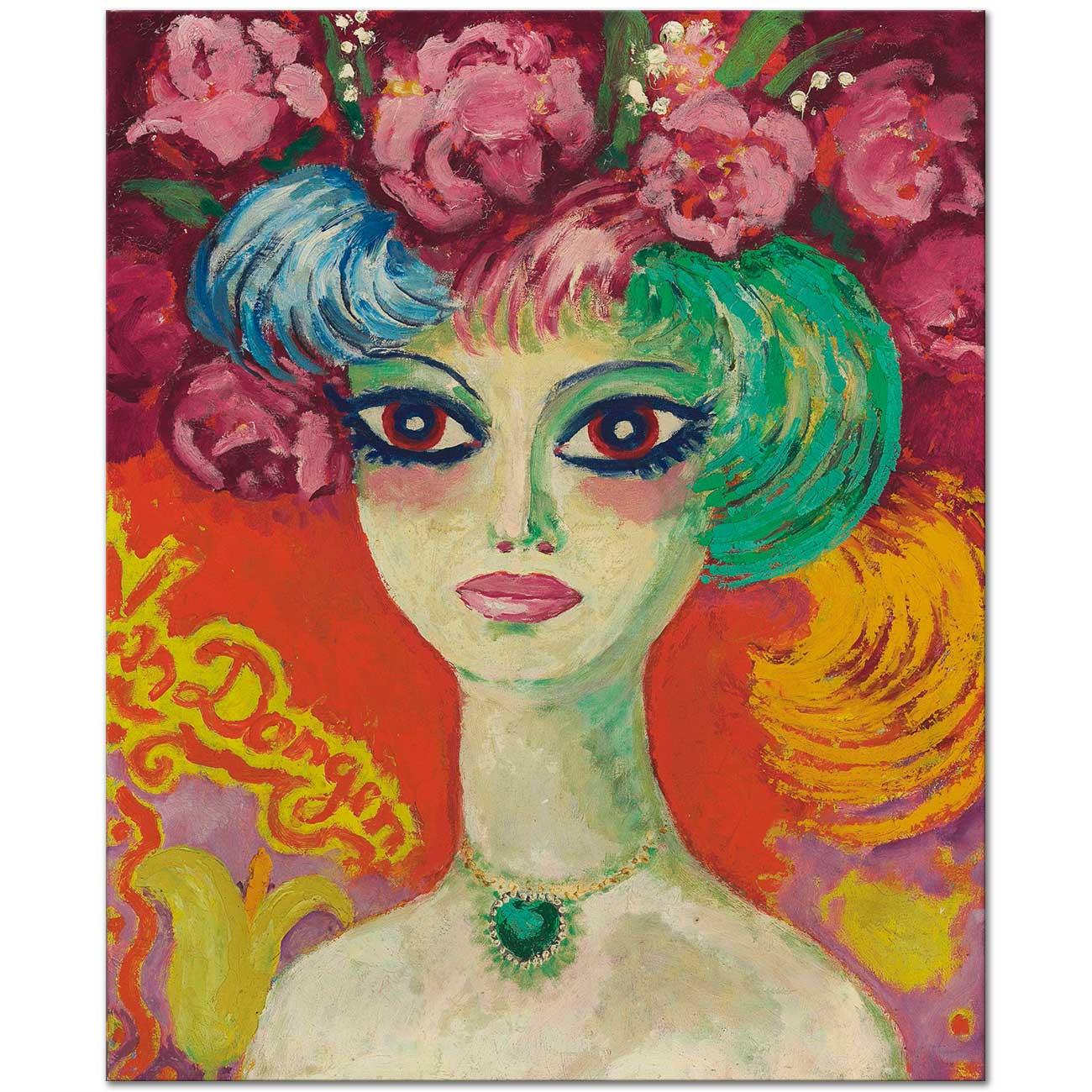 Woman Portrait by Kees van Dongen