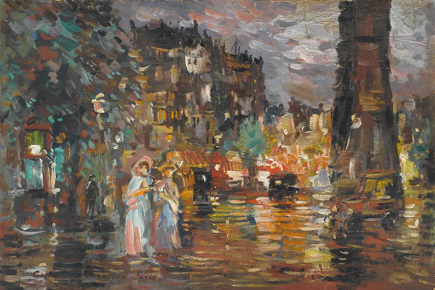 Paris by Konstantin Korovin