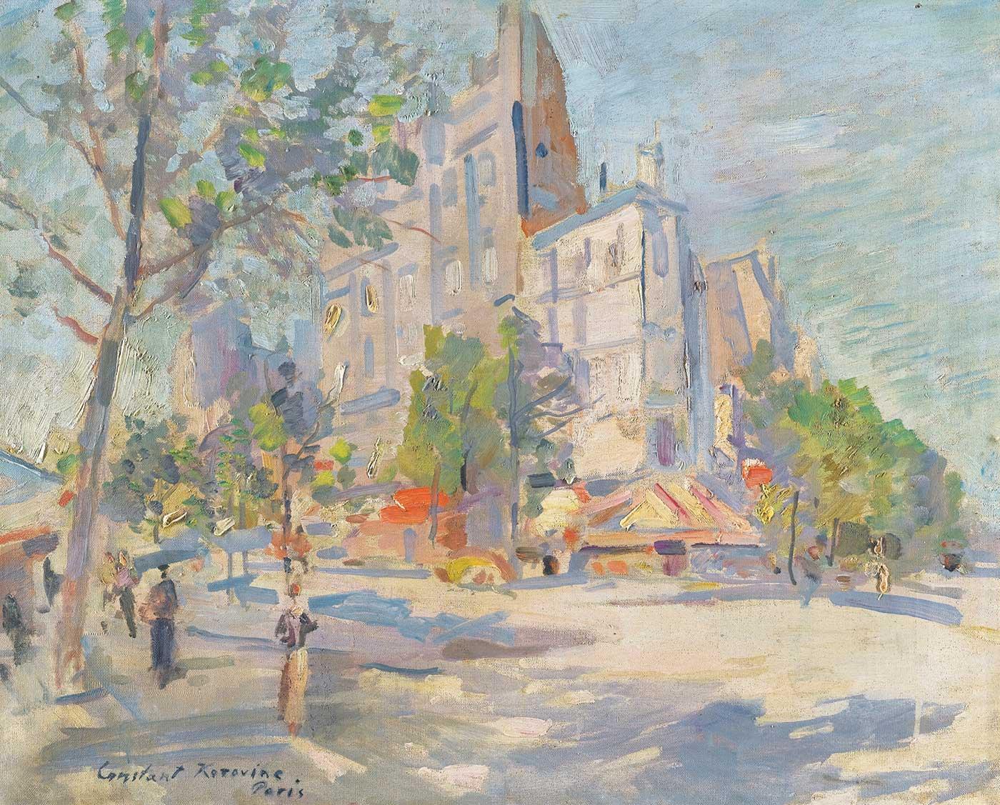 Paris In Spring by Konstantin Korovin