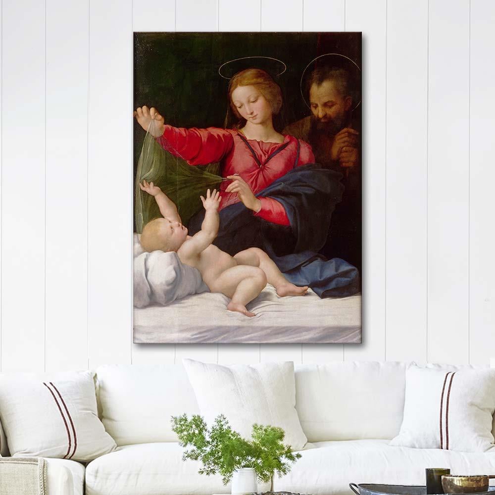 La Madone De Lorette by Raphael as Art Print
