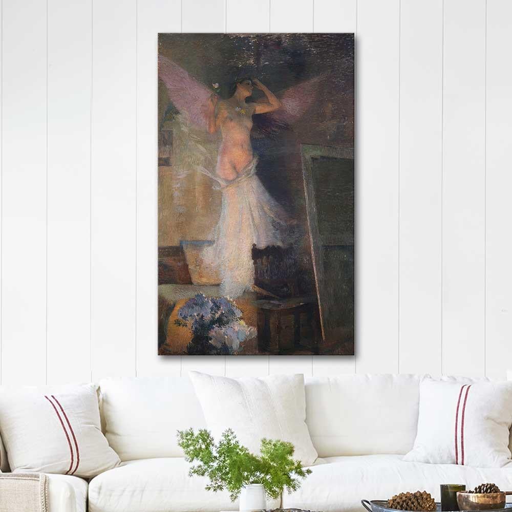 La Muse du Peintre by Henri Martin as Art Print