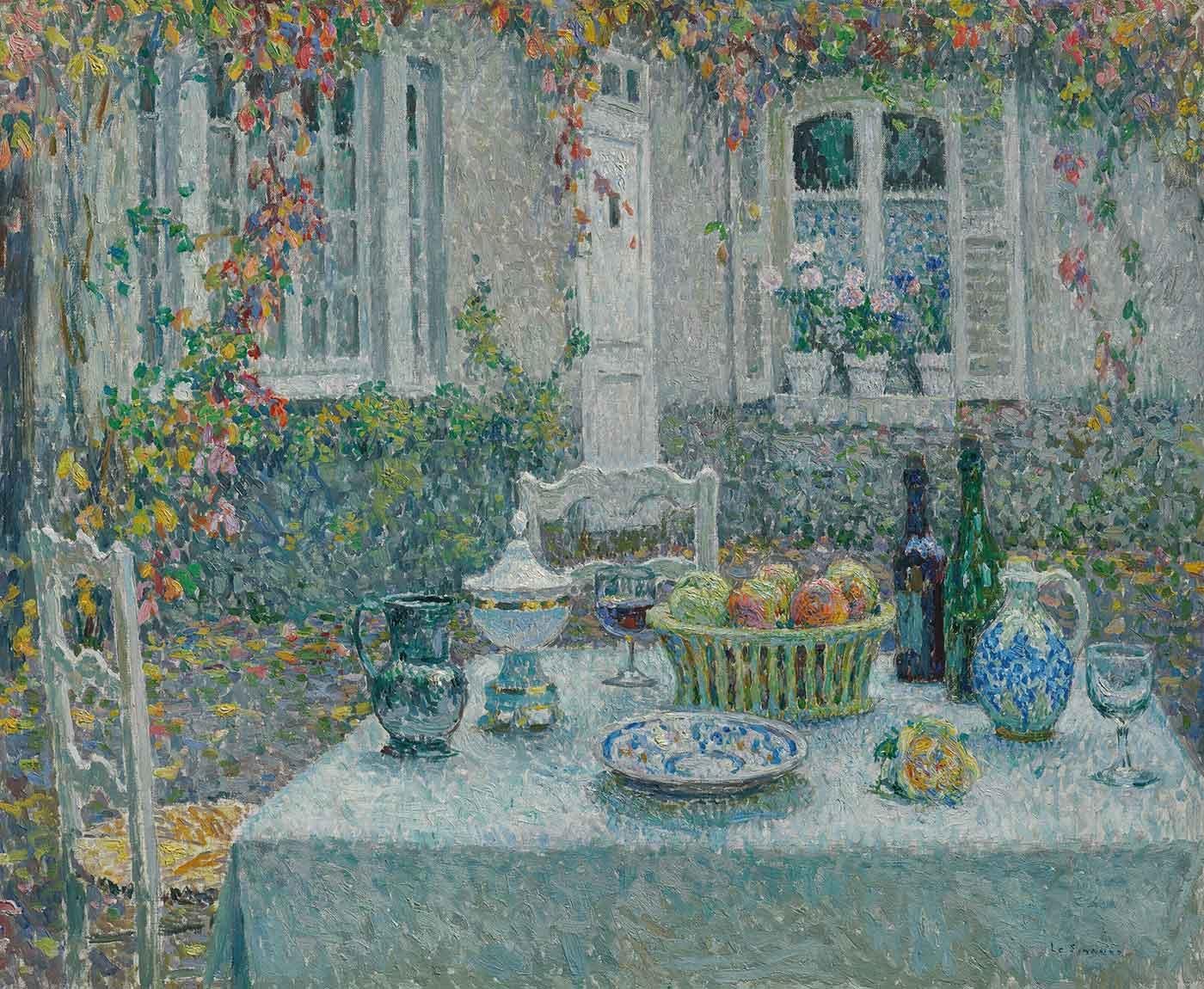 La Petite Table by Henri Le Sidaner
