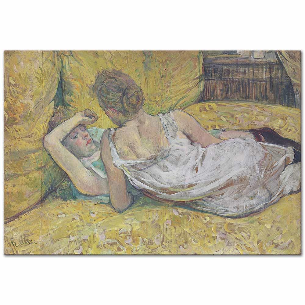 Henri de Toulouse-Lautrec Terk (İki Arkadaş) Kanvas Tablo