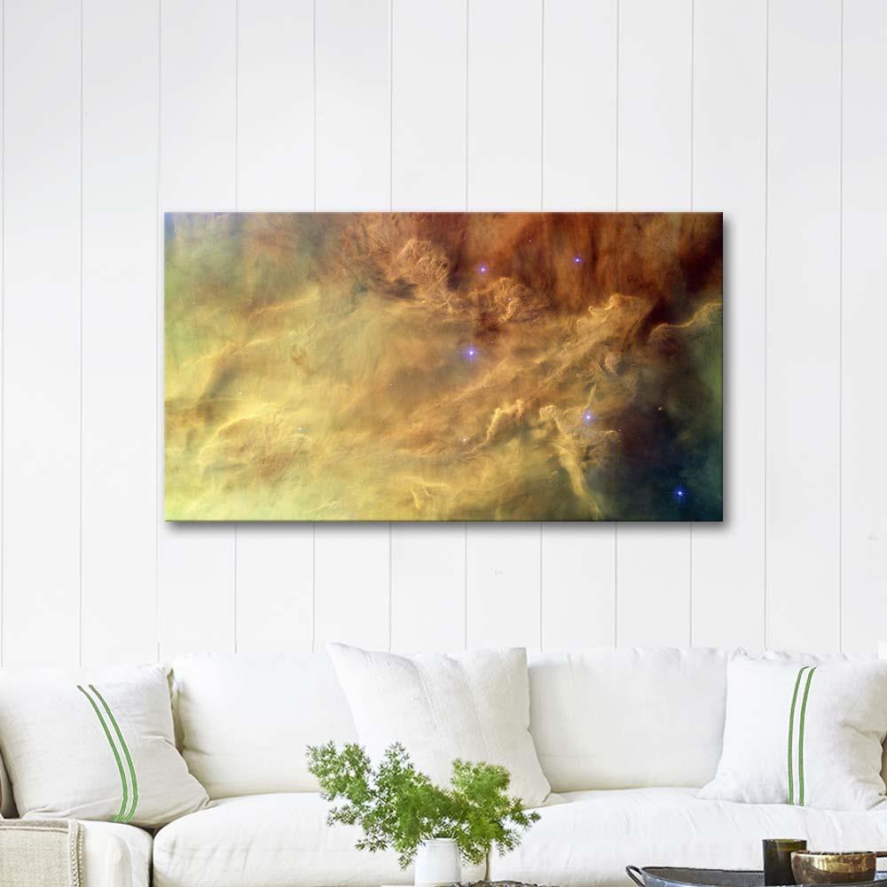 Lagoon Nebula or Messier 8 Art Print