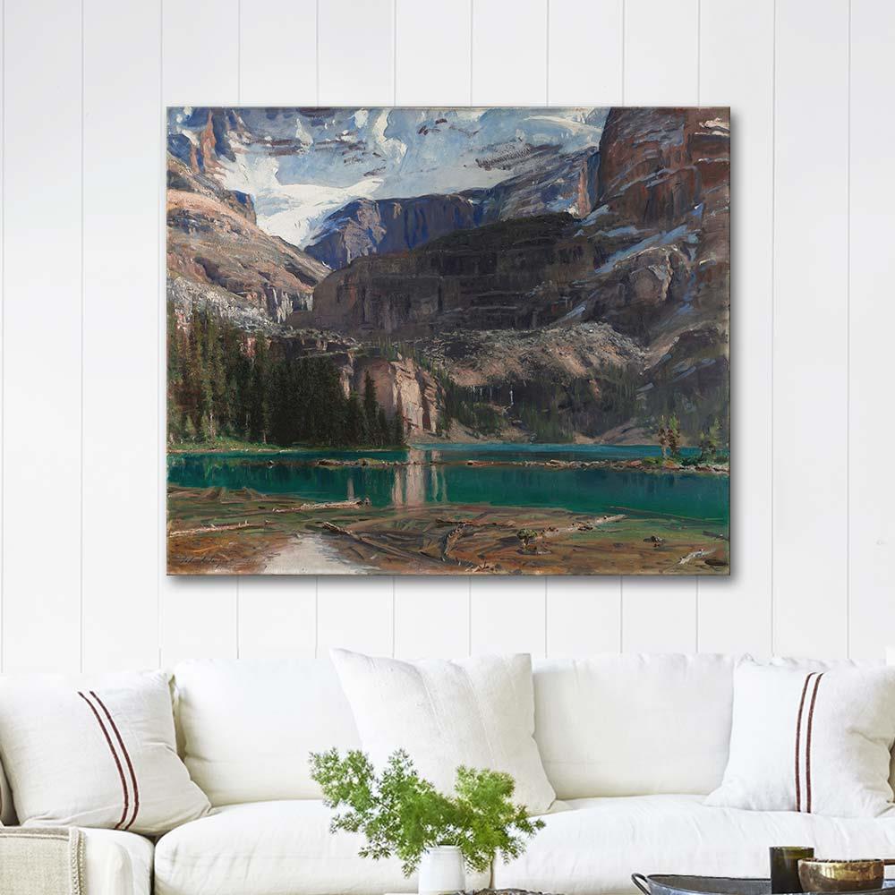 Lake O'Hara by John Singer Sargent as Art Print