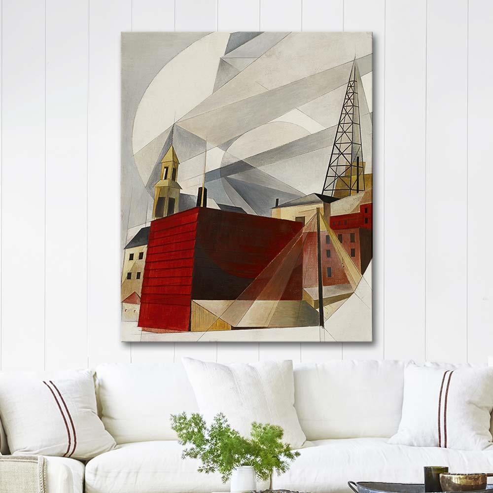 Charles Demuth Lancaster Kanvas Tablo