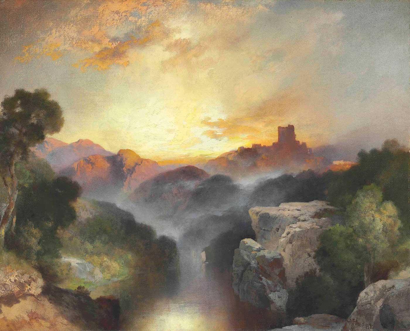 Land of Dreams by Thomas Moran as Art Print