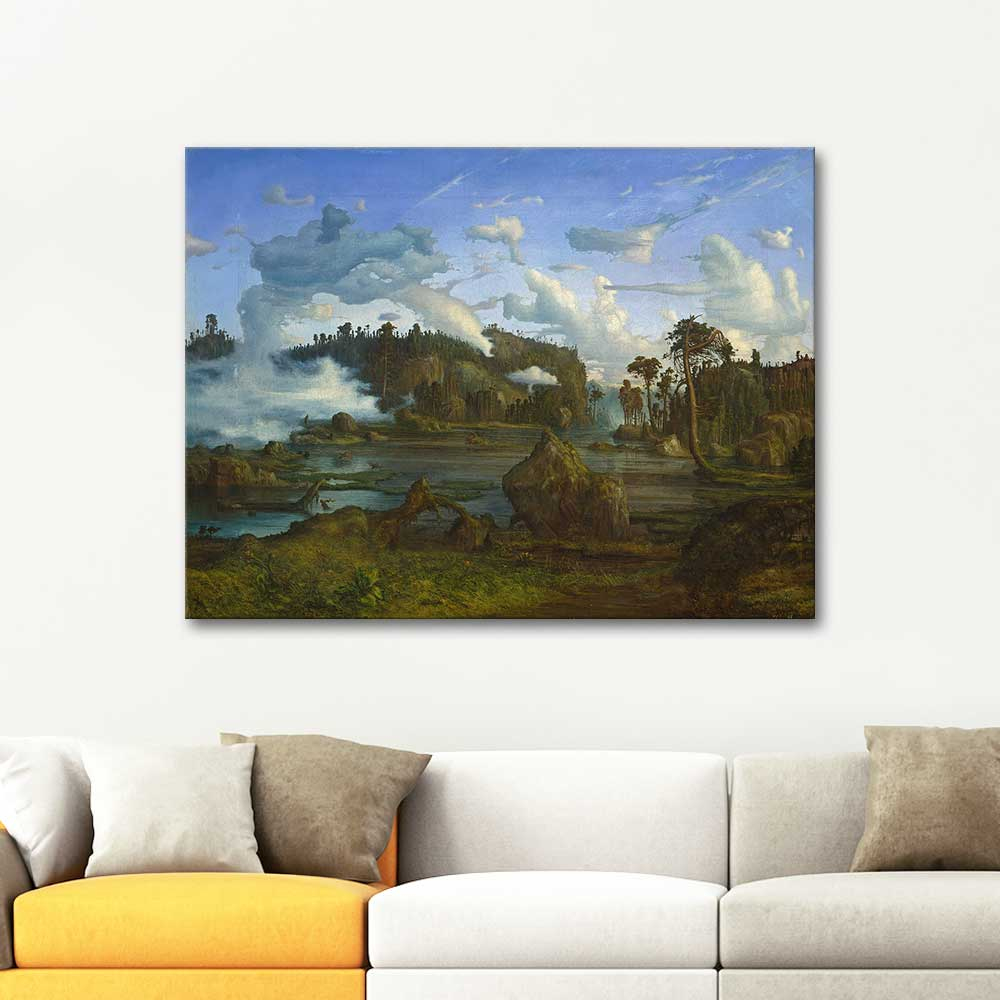 Lars Hertervig The Tarn Art Print