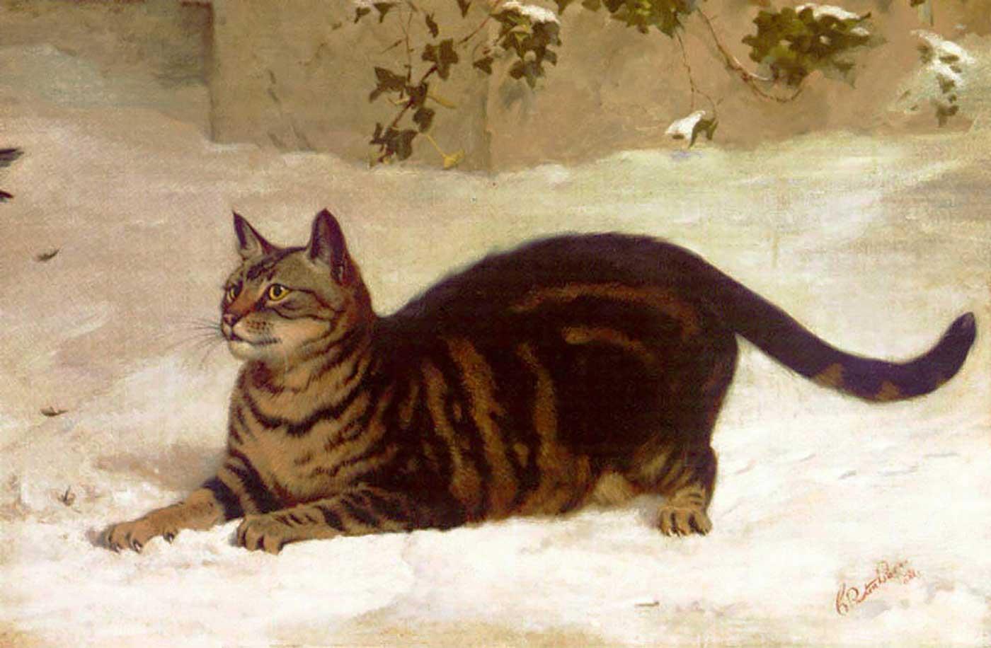 Charles Burton Barber Son Şans Kanvas Tablo