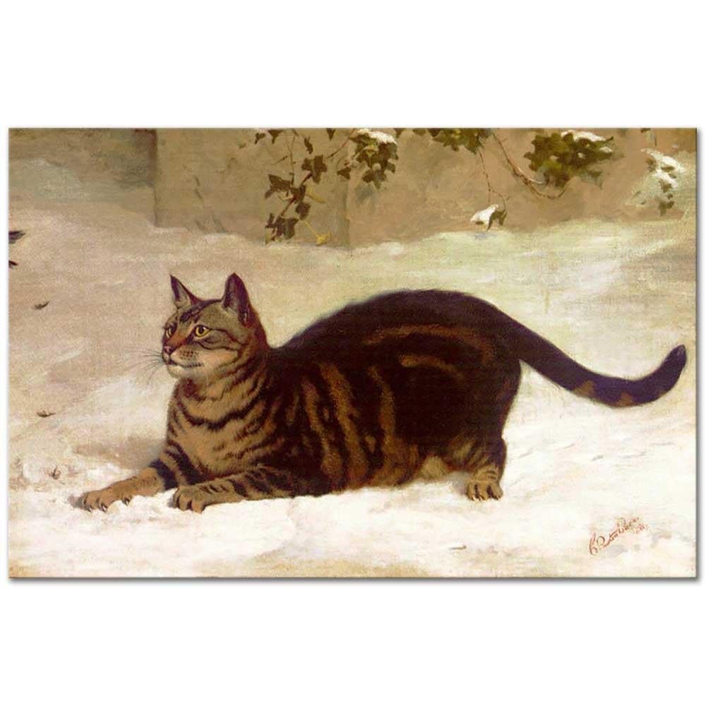 Charles Burton Barber Son Şans Kanvas Tablo