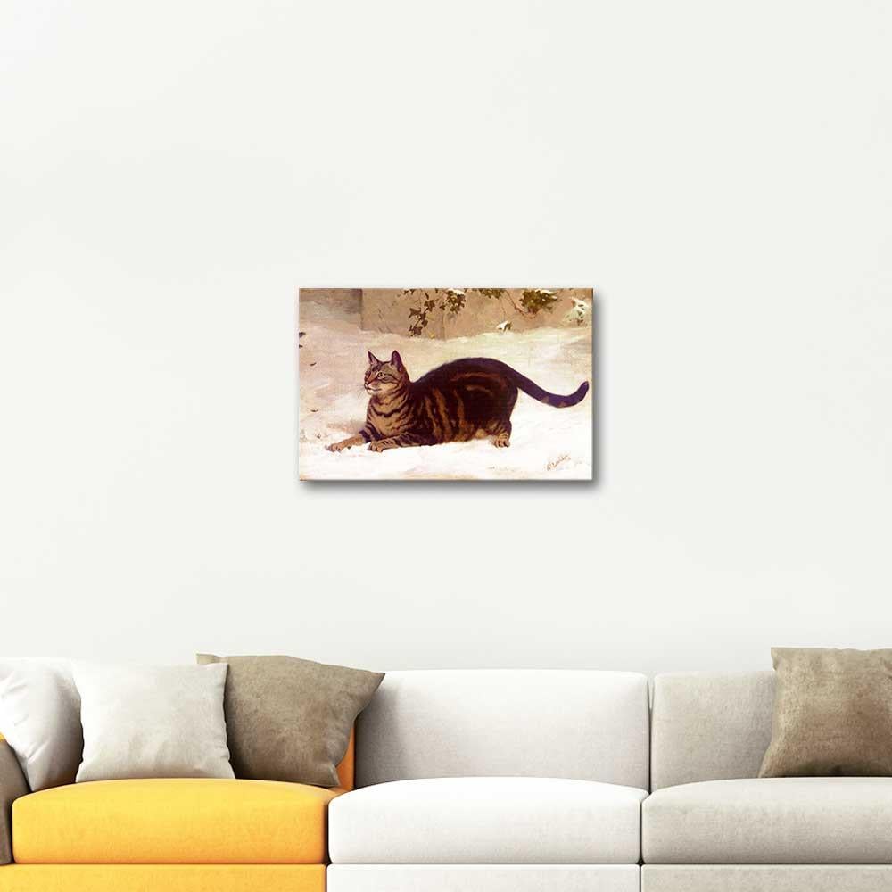 Charles Burton Barber Son Şans Kanvas Tablo