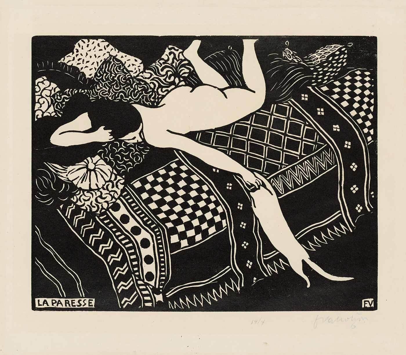 Laziness by Felix Vallotton