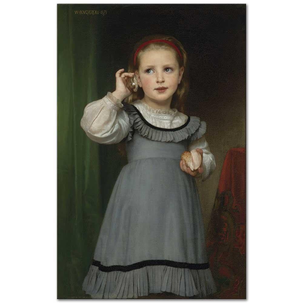 William Adolphe Bouguereau Denizin Sesi Kanvas Tablo