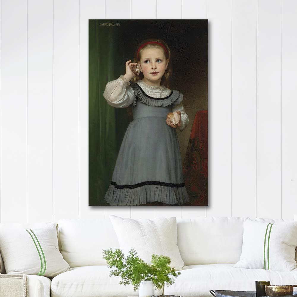 William Adolphe Bouguereau Denizin Sesi Kanvas Tablo