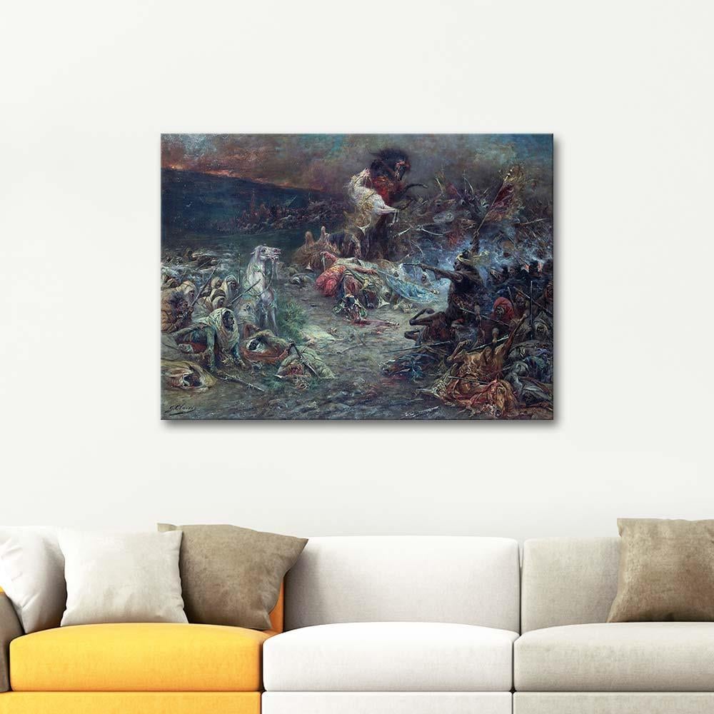 Georges Clairin Katliam Kanvas Tablo