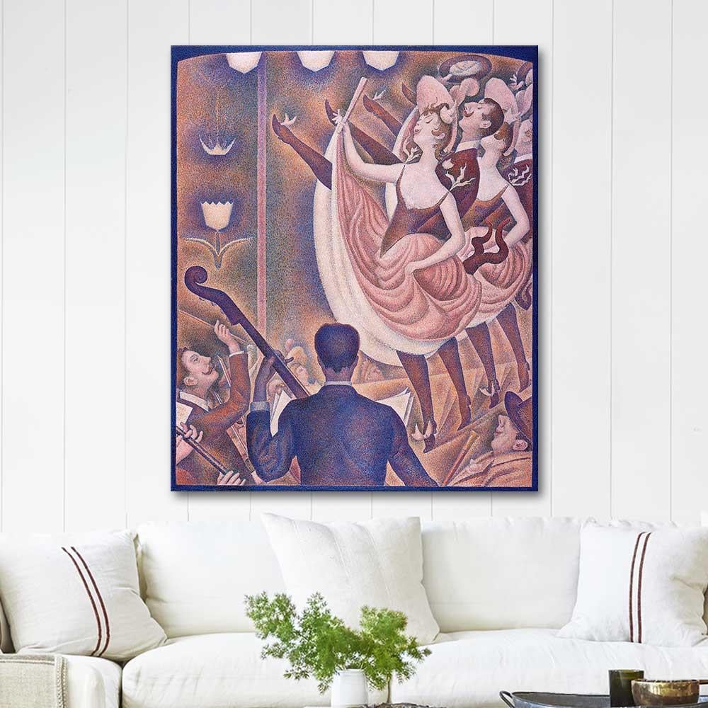 Le Chahut by Georges Seurat as Art Print