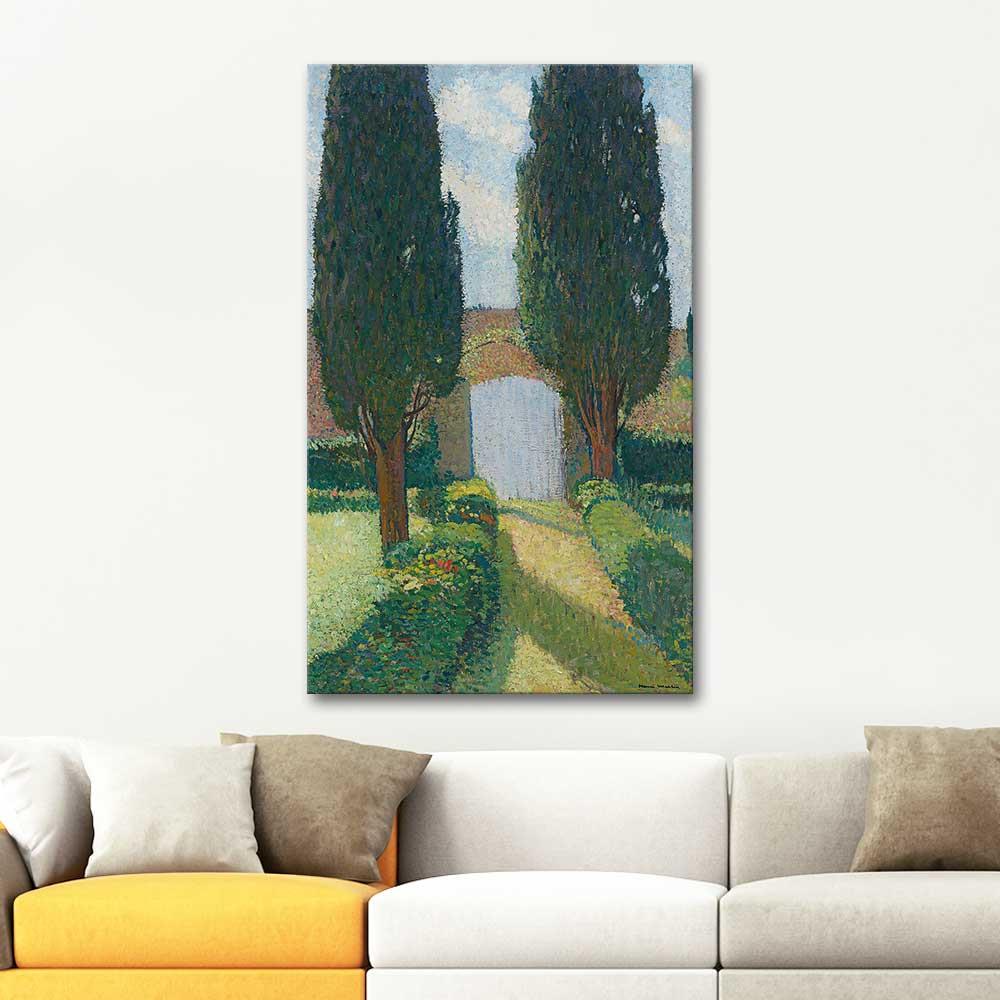 Le Jardin De Marquayrol by Henri Martin as Art Print