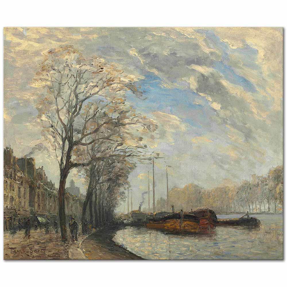 Le Quais Paris by Frank Myers Boggs as Art Print