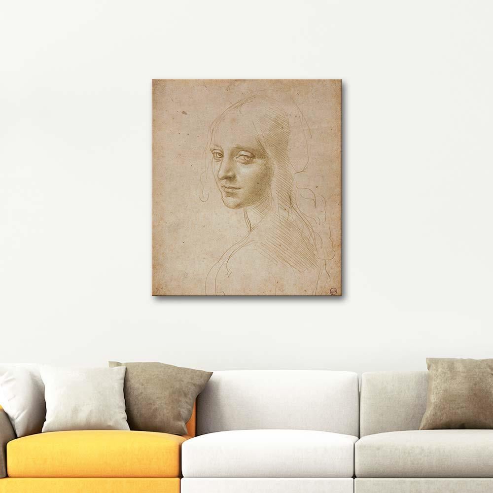 Leonardo Da Vinci Carmen Bambach Art Print