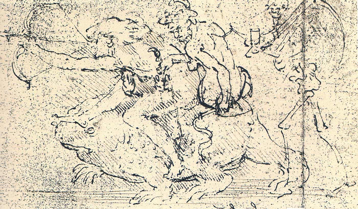 Evil Thinking Is Envy Or Ingratitude by Leonardo da Vinci
