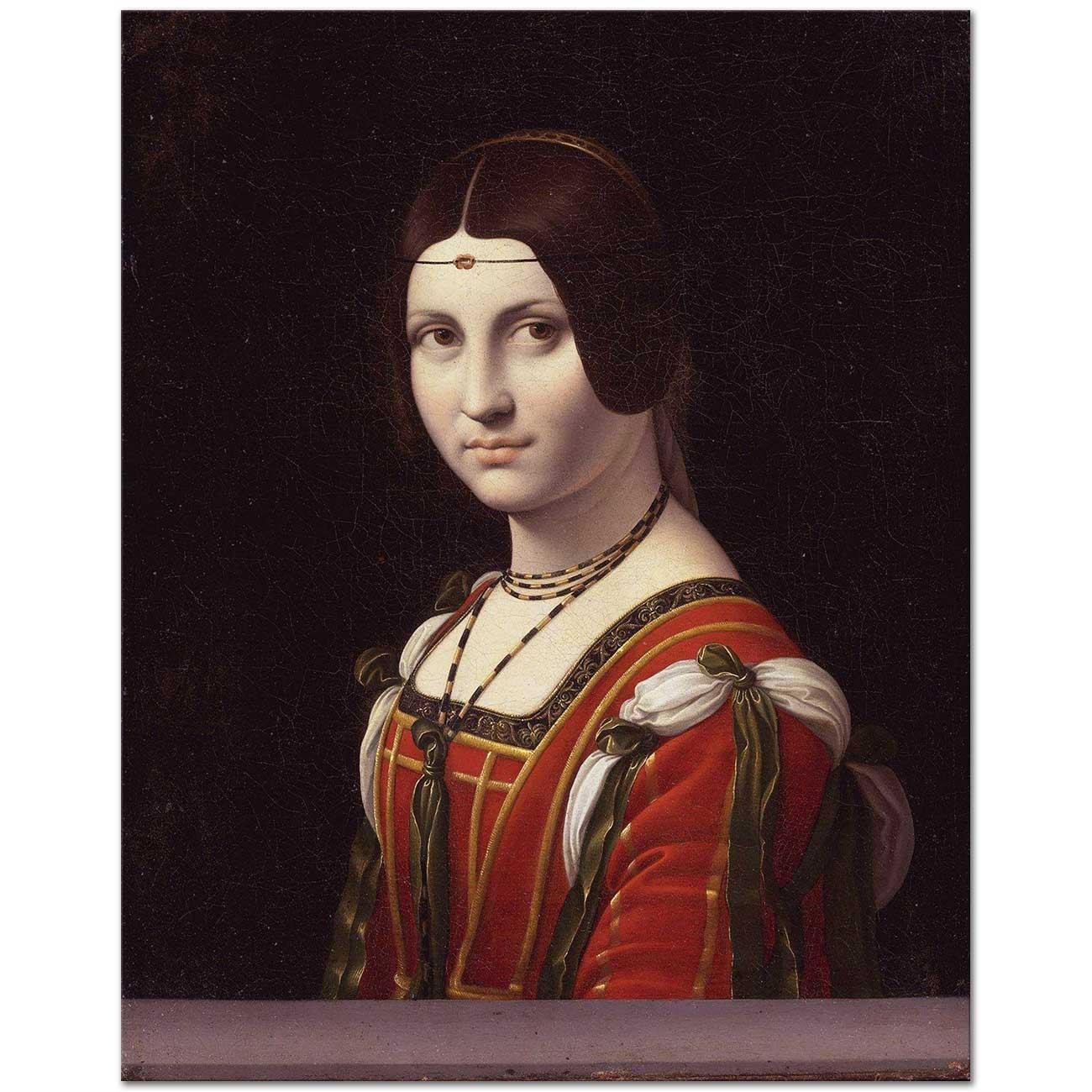 Portrait of a Young Woman by Leonardo da Vinci